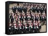 Horse Guards at Trooping the Colour, London, England, United Kingdom-Hans Peter Merten-Framed Stretched Canvas