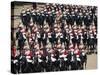 Horse Guards at Trooping the Colour, London, England, United Kingdom-Hans Peter Merten-Stretched Canvas