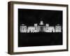 Horse Guards Floodlight-Fred Musto-Framed Photographic Print