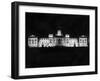 Horse Guards Floodlight-Fred Musto-Framed Photographic Print