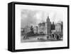 Horse Guards, London, 19th Century-J Woods-Framed Stretched Canvas