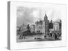 Horse Guards, London, 19th Century-J Woods-Stretched Canvas