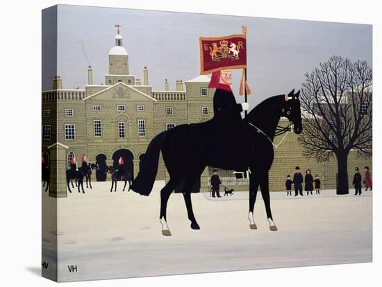 Horse Guards Parade-Vincent Haddelsey-Stretched Canvas