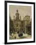 Horse Guards Parade-Louise J. Rayner-Framed Giclee Print