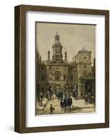 Horse Guards Parade-Louise J. Rayner-Framed Giclee Print