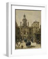 Horse Guards Parade-Louise J. Rayner-Framed Giclee Print