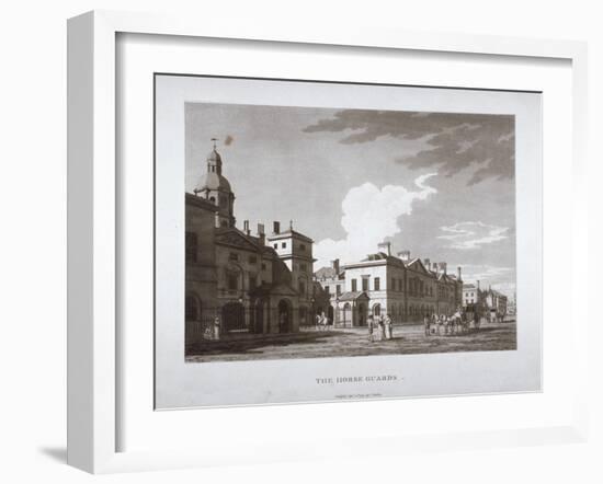 Horse Guards, Westminster, London, 1794-null-Framed Giclee Print