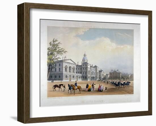 Horse Guards, Westminster, London, 1851-Thomas Picken-Framed Giclee Print