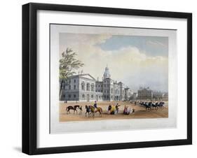 Horse Guards, Westminster, London, 1851-Thomas Picken-Framed Giclee Print