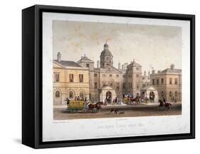 Horse Guards, Westminster, London, 1854-Deroy-Framed Stretched Canvas