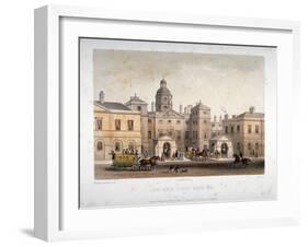 Horse Guards, Westminster, London, 1854-Deroy-Framed Giclee Print