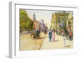 Horse Guards, Whitehall-John Sutton-Framed Giclee Print