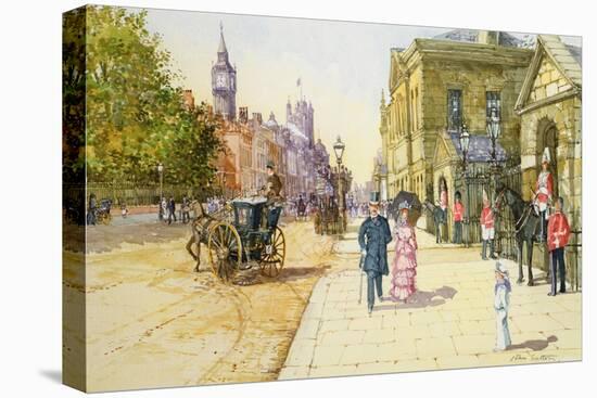 Horse Guards, Whitehall-John Sutton-Stretched Canvas