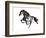 Horse H1-Chris Paschke-Framed Giclee Print