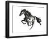 Horse H1-Chris Paschke-Framed Giclee Print