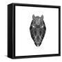 Horse Head Mesh-Lisa Kroll-Framed Stretched Canvas