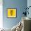 Horse Head Yellow Mesh-Lisa Kroll-Framed Art Print displayed on a wall