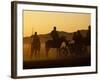 Horse Herders Returning Home after a Horse Festival in Karakorum, Hangai Province, Mongolia-Paul Harris-Framed Photographic Print