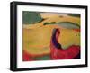 Horse in a Landscape, 1910-Franz Marc-Framed Giclee Print