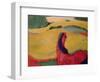 Horse in a Landscape, 1910-Franz Marc-Framed Premium Giclee Print