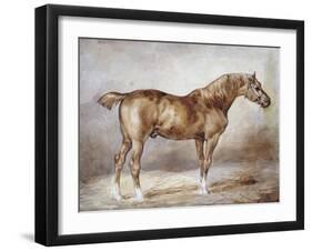 Horse in a Stable-Théodore Géricault-Framed Giclee Print