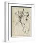 Horse in Bridle Sketch I-Jennifer Parker-Framed Art Print