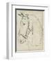 Horse in Bridle Sketch II-Jennifer Parker-Framed Premium Giclee Print