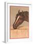 Horse in Stable-null-Framed Art Print