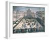 Horse Joust at the Piazza Santa Croce, 1561-1562-Johannes Van der Stradanus-Framed Giclee Print