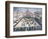 Horse Joust in the Piazza Santa Croce-Jan van der Straet-Framed Giclee Print