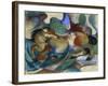 Horse Jumping, 1913-Franz Marc-Framed Giclee Print