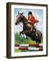 Horse Jumping-Jesus Blasco-Framed Giclee Print