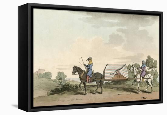 Horse Litter-Charles Hamilton Smith-Framed Stretched Canvas