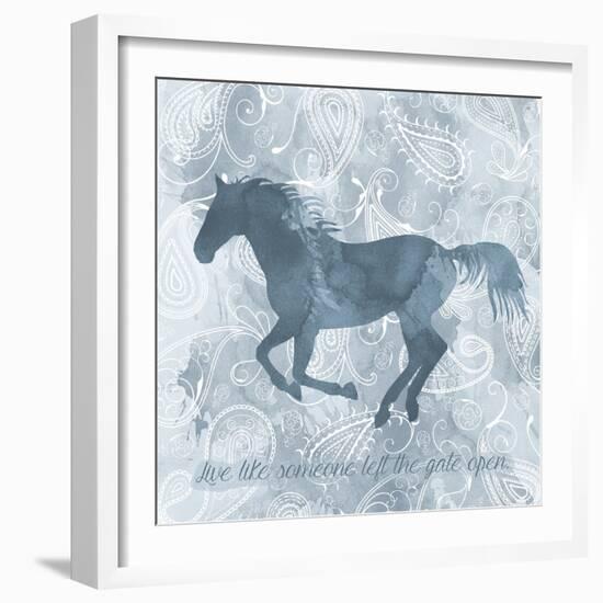 Horse Live-Erin Clark-Framed Giclee Print