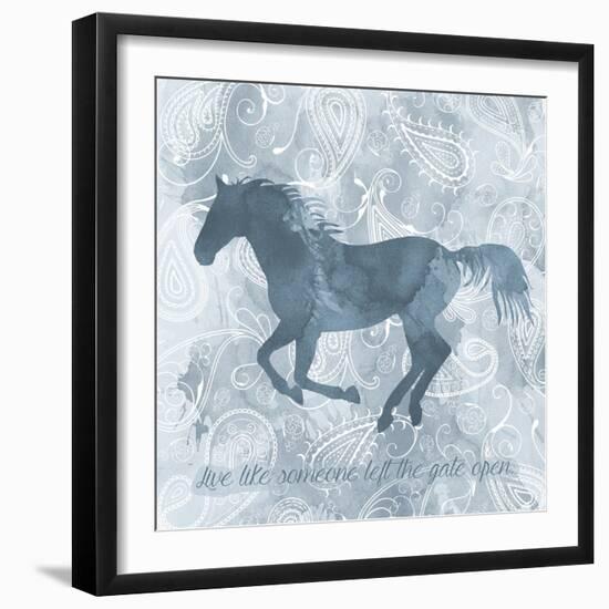 Horse Live-Erin Clark-Framed Premium Giclee Print