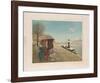 Horse on the River-Jan Balon-Framed Collectable Print