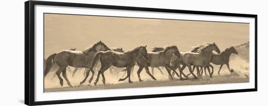 Horse Parade-Linden Sally-Framed Premium Giclee Print