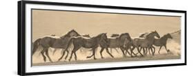 Horse Parade-Linden Sally-Framed Premium Giclee Print