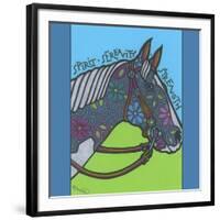 Horse (Pinto)-Denny Driver-Framed Giclee Print