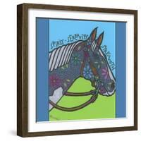 Horse (Pinto)-Denny Driver-Framed Giclee Print