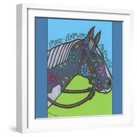 Horse (Pinto)-Denny Driver-Framed Giclee Print