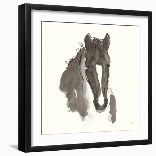 Horse Portrait III-Chris Paschke-Framed Art Print