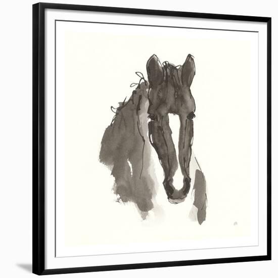 Horse Portrait III-Chris Paschke-Framed Premium Giclee Print