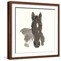 Horse Portrait IV-Chris Paschke-Framed Art Print