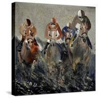 Horse Race 4110-Pol Ledent-Stretched Canvas