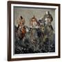 Horse Race 4110-Pol Ledent-Framed Art Print