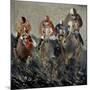 Horse Race 4110-Pol Ledent-Mounted Art Print