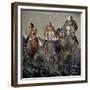 Horse Race 4110-Pol Ledent-Framed Premium Giclee Print