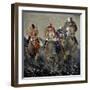 Horse Race 4110-Pol Ledent-Framed Art Print