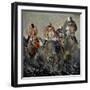 Horse Race 4110-Pol Ledent-Framed Art Print